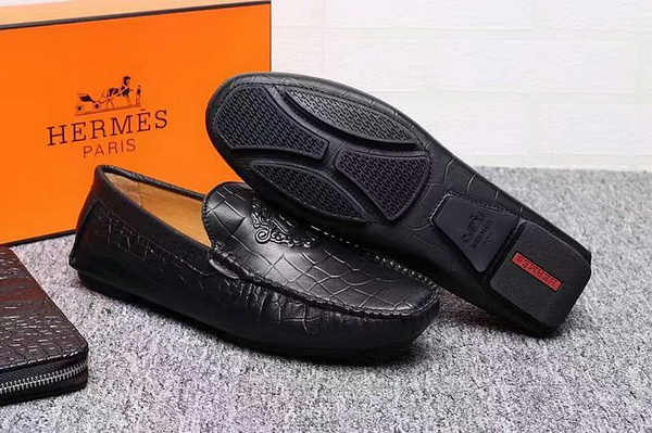 Hermes Business Casual Shoes--085